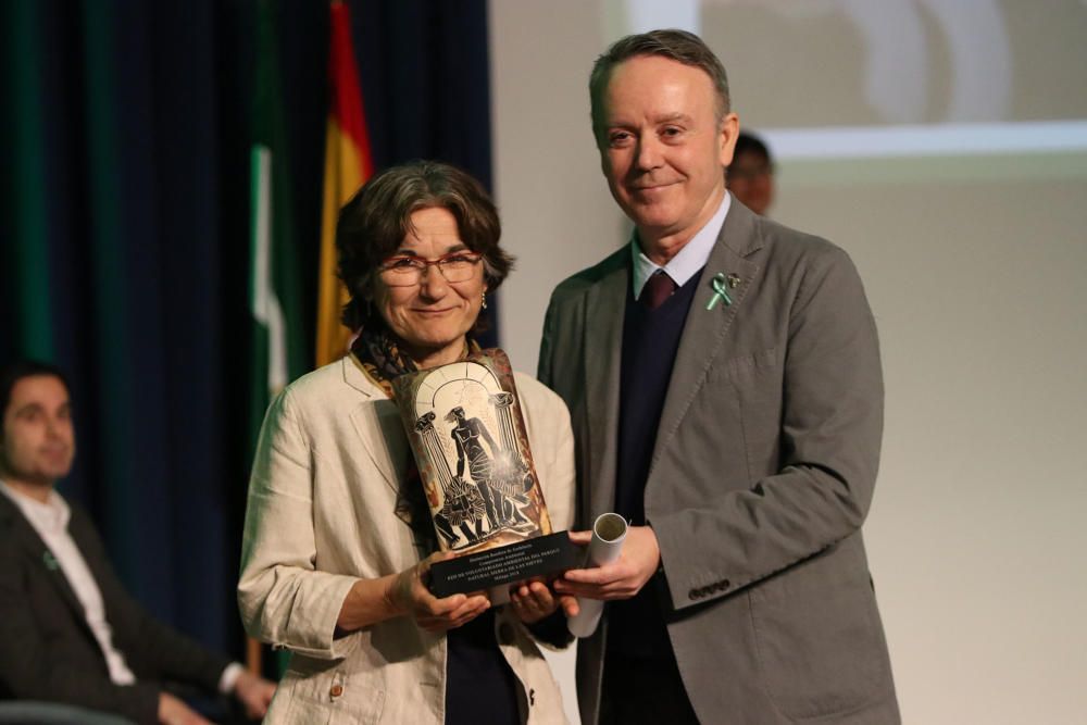 El Gobierno andaluz entrega los premios Bandera de Andalucía con motivo del 28-F Adelfa Calvo, Manuel Sarria, Francisco Cabello y la Escuela Superior de Arte Dramático, entre los galardonados