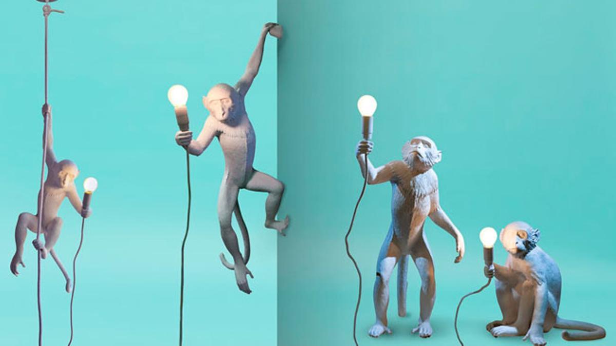 Lámparas 'Monkey', del estudio Seletti