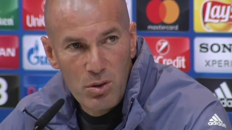 Rueda de prensa de Zidane previa al Real Madrid-Atlético