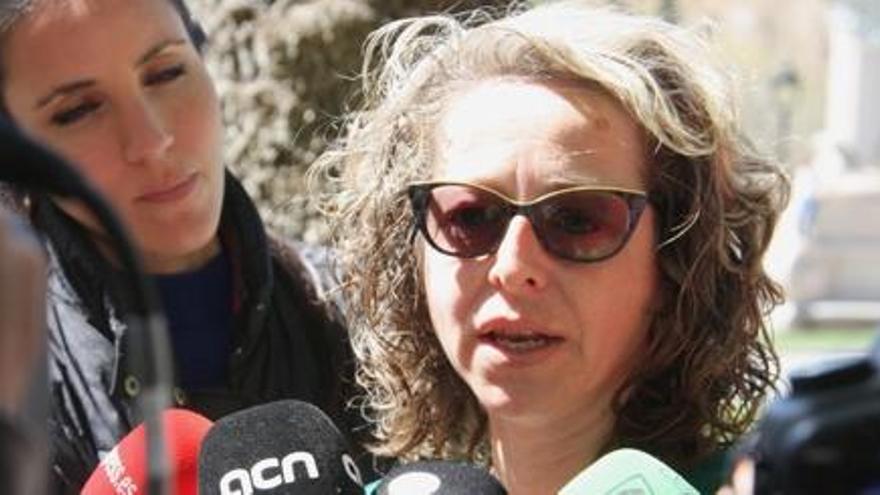 Ester Quintana: &quot;Desitjo que es faci justícia, no especialment que els mossos vagin a presó&quot;