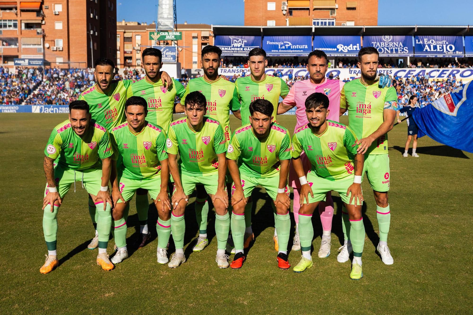 El Deportivo Linares - Málaga CF, en imágenes