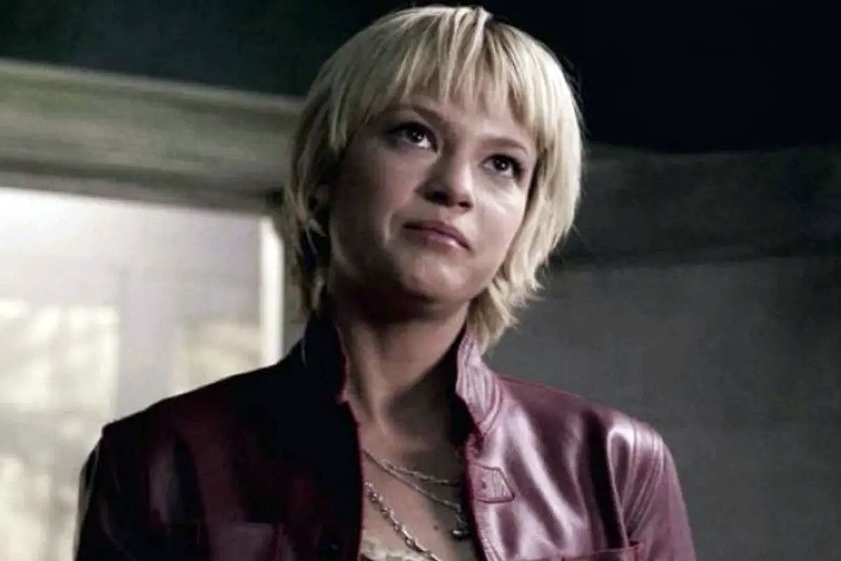 Nicki Aycox, la actriz de 'Supernatural', en un secuencia de la serie.