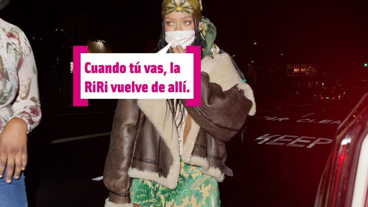Rihanna vuelve cuando tú vas
