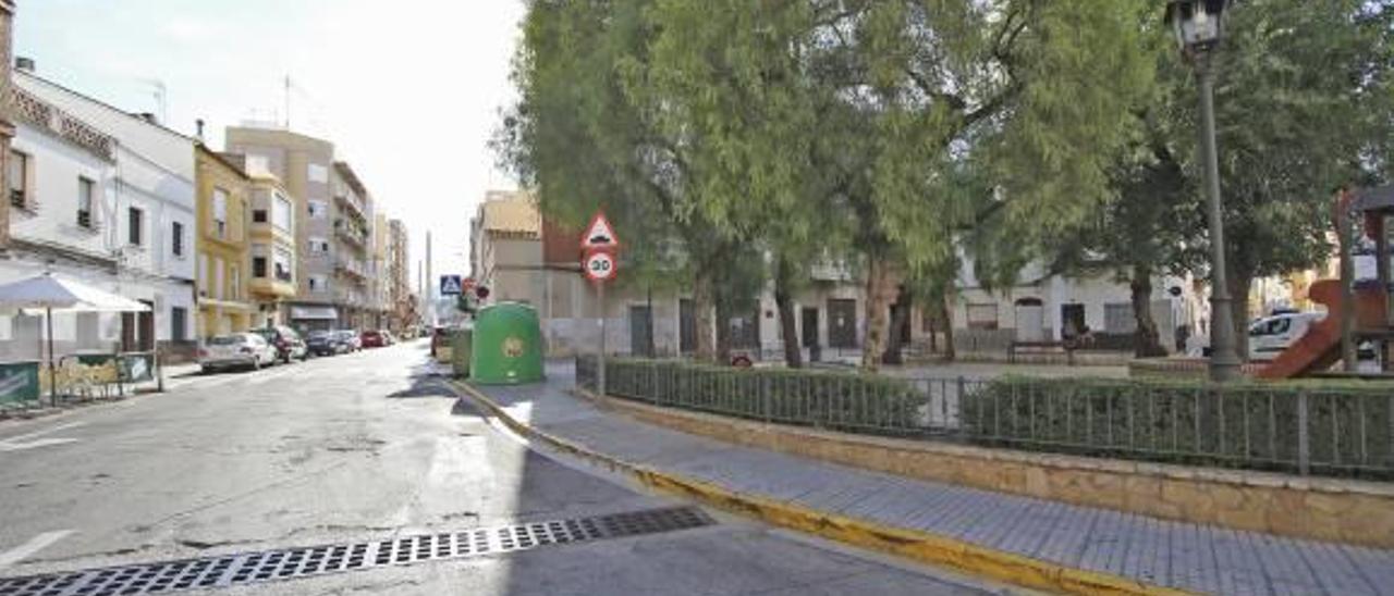 La calle Comte d&#039;Oliva se convertirá en eje vertebrador de Sant Francesc