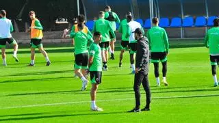 La plantilla del Elche entrena con tres ausencias