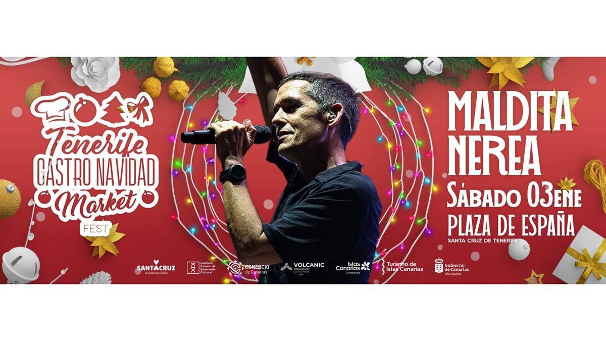 Maldita Nerea actuará en el Gastro Navidad Market Fest de Santa Cruz de Tenerife