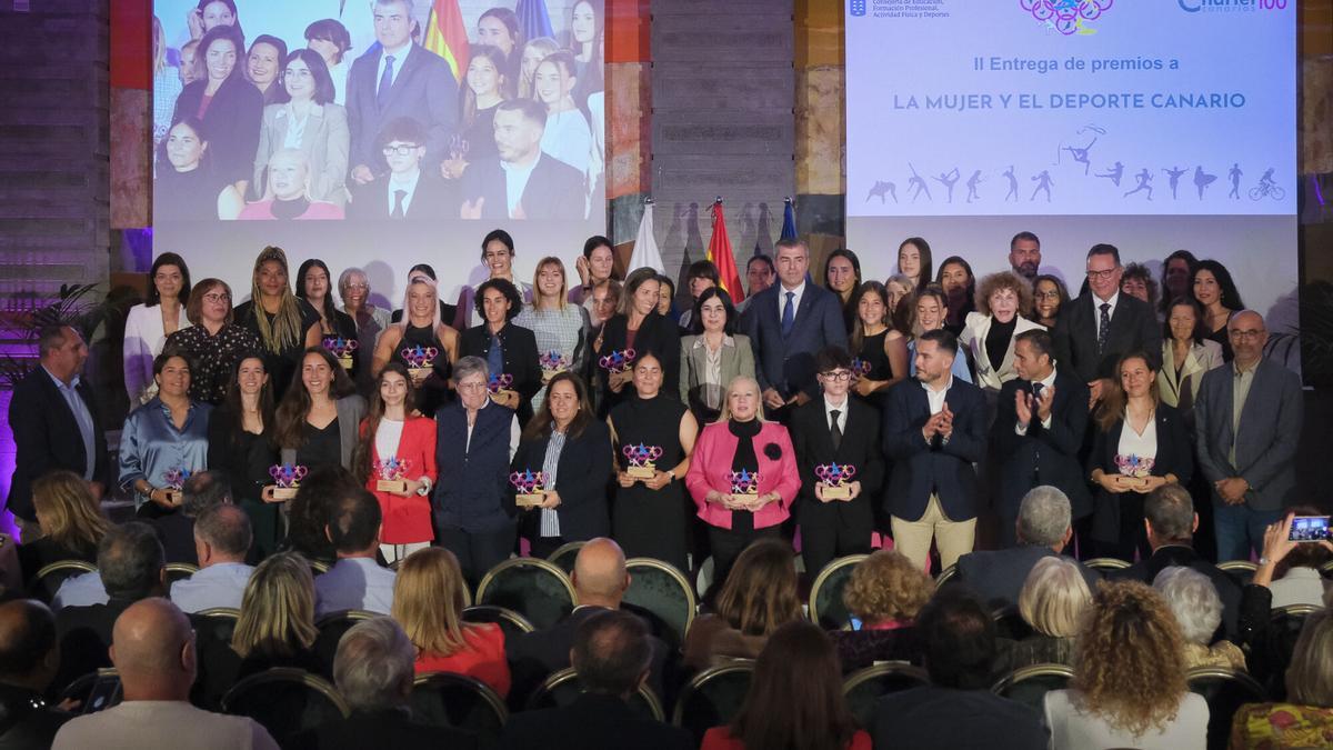 II Gala de la Mujer y el Deporte Canario
