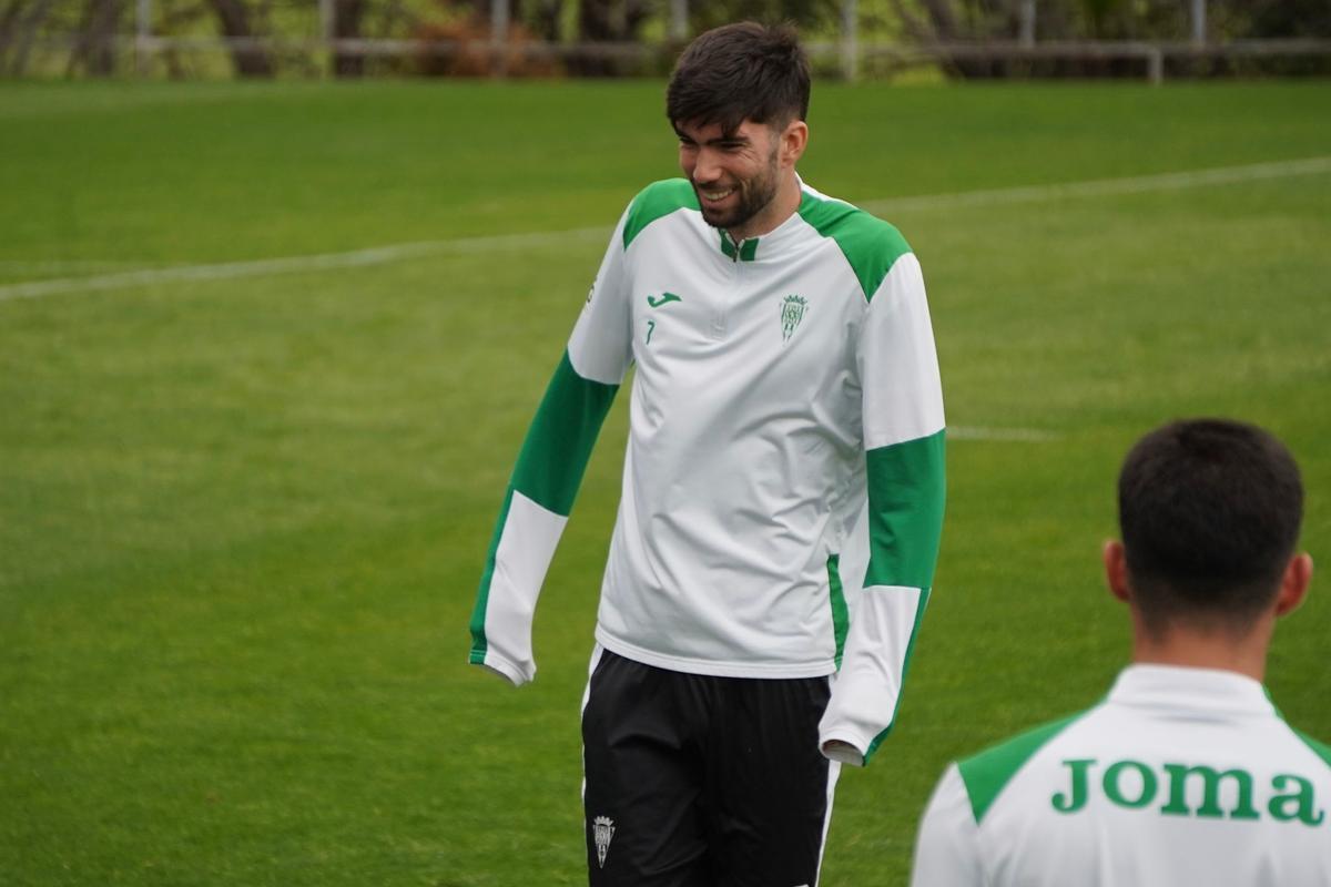 Theo Zidane, sonriente, durante una sesión de esta semana.