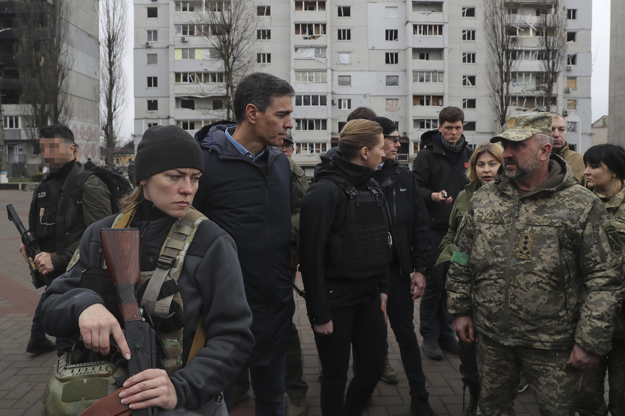 Pedro Sánchez visita Kiev