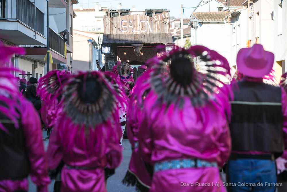 Rua de Carnestoltes a Santa Coloma de Farners - Dissabte 10/2/2018