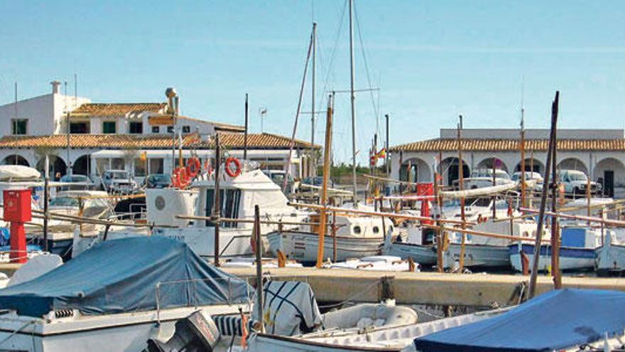 Imagen del puerto de la Colònia de Sant Jordi.