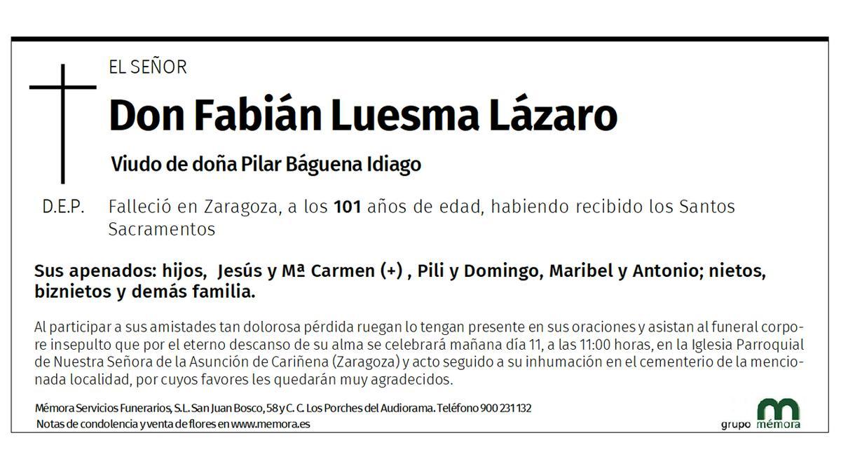 Fabián Luesma Lázaro