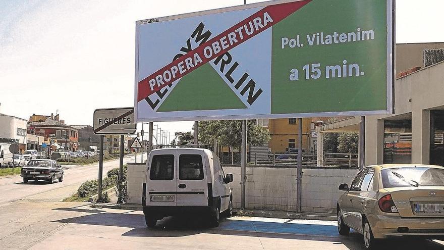 Les grans superfícies comercials es continuen establint majoritàriament a Vilatenim.