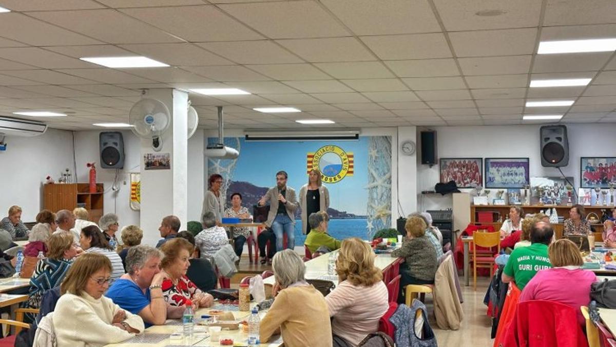 Un moment de la intervenció dels candidats republicans.