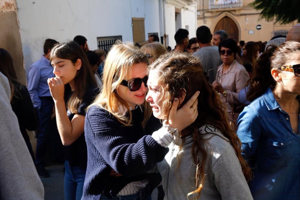 Duelo por el asesinato de una menor en Chella (Valencia)