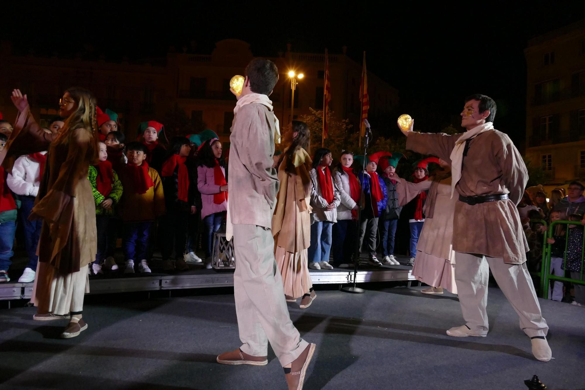 Figueres encén els llums de Nadal