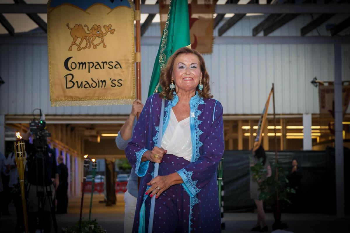 Amparo Planells Pérez, de la comparsa Buadin'ss.