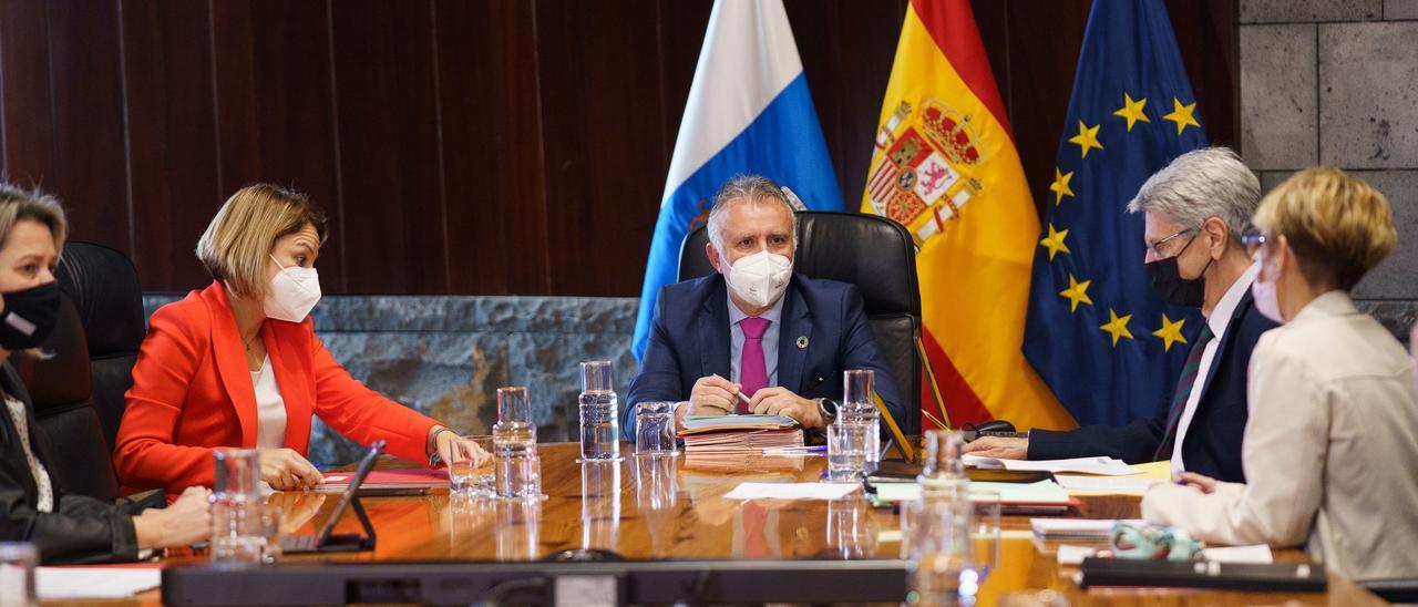 Reunión del Consejo de Gobierno este jueves en Santa Cruz de Tenerife.