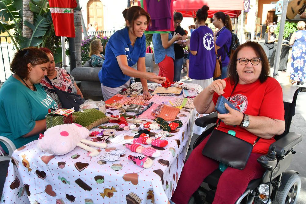 10/10/2019 AGÜIMES. Día Mundial Salud Mental en la plaza del Rosario de Agüimes. Fotógrafa: YAIZA SOCORRO.  | 10/10/2019 | Fotógrafo: Yaiza Socorro