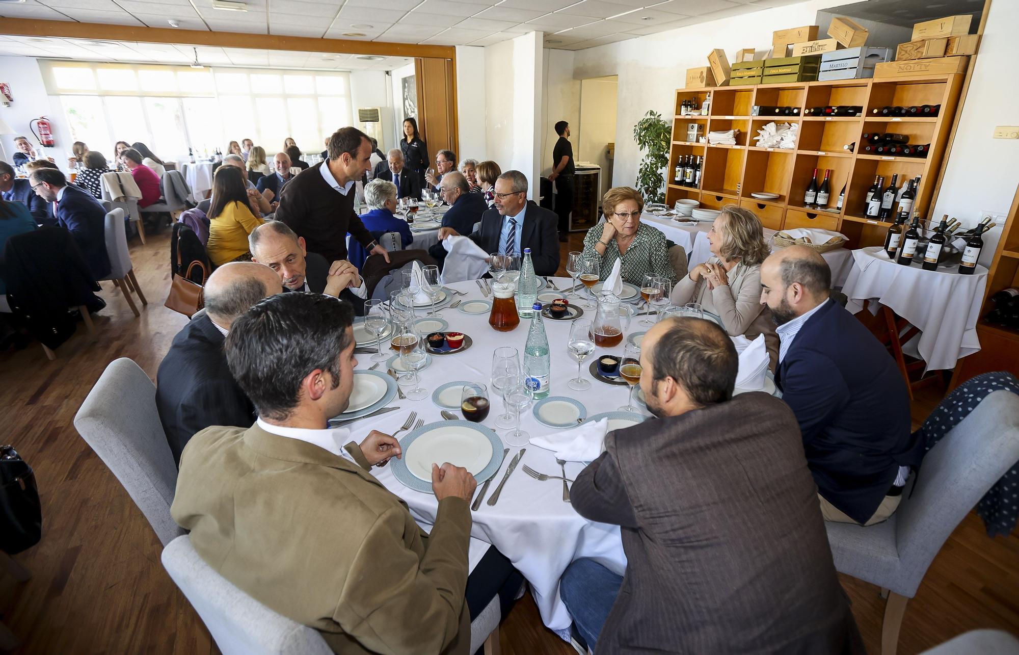 Comida de despedida del magistrado José María Rives
