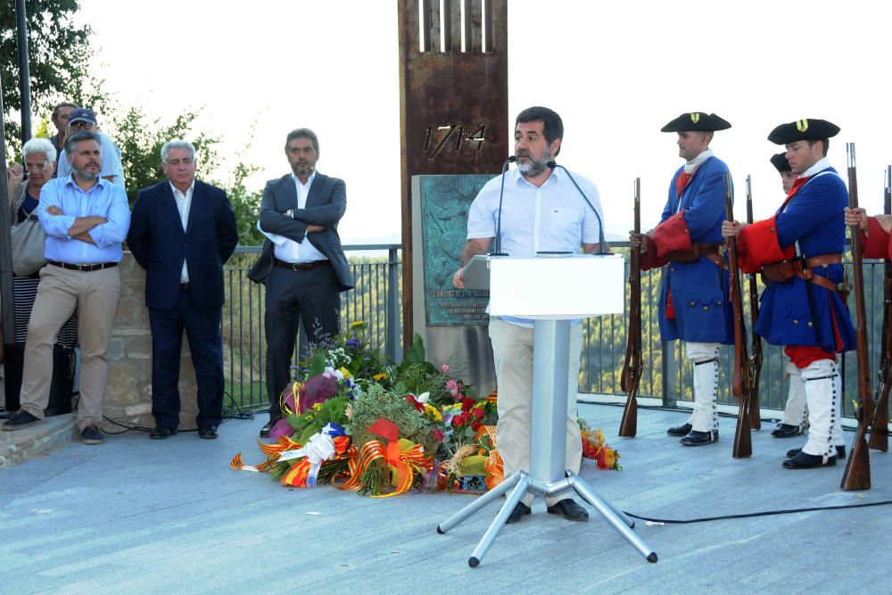 Commemoració de la Batalla de Talamanca i placa homenatge a Muriel Casals