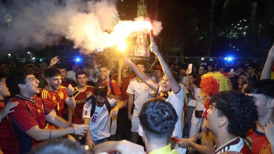 La segunda estrella de La Roja conquista Alicante: así ha sido la celebración en Luceros
