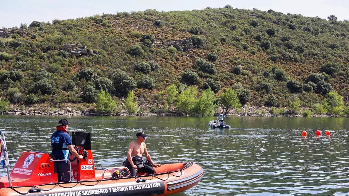 Localizan el cuerpo sin vida del desaparecido en el embalse de Ricobayo