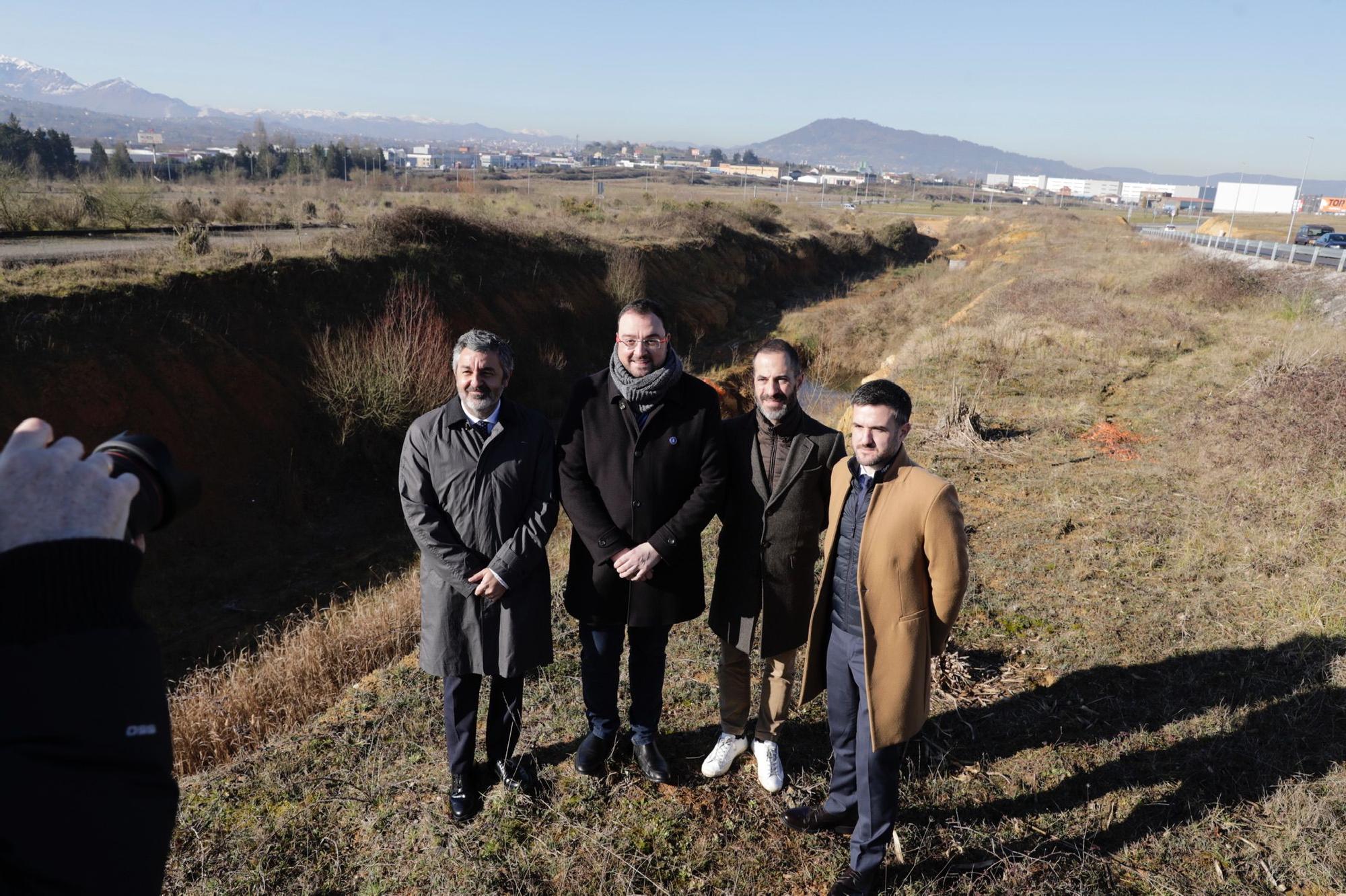 EN IMÁGENES:  Comienza la construcción del desdoblamiento de la carretera AS-17 en Bobes (Siero)