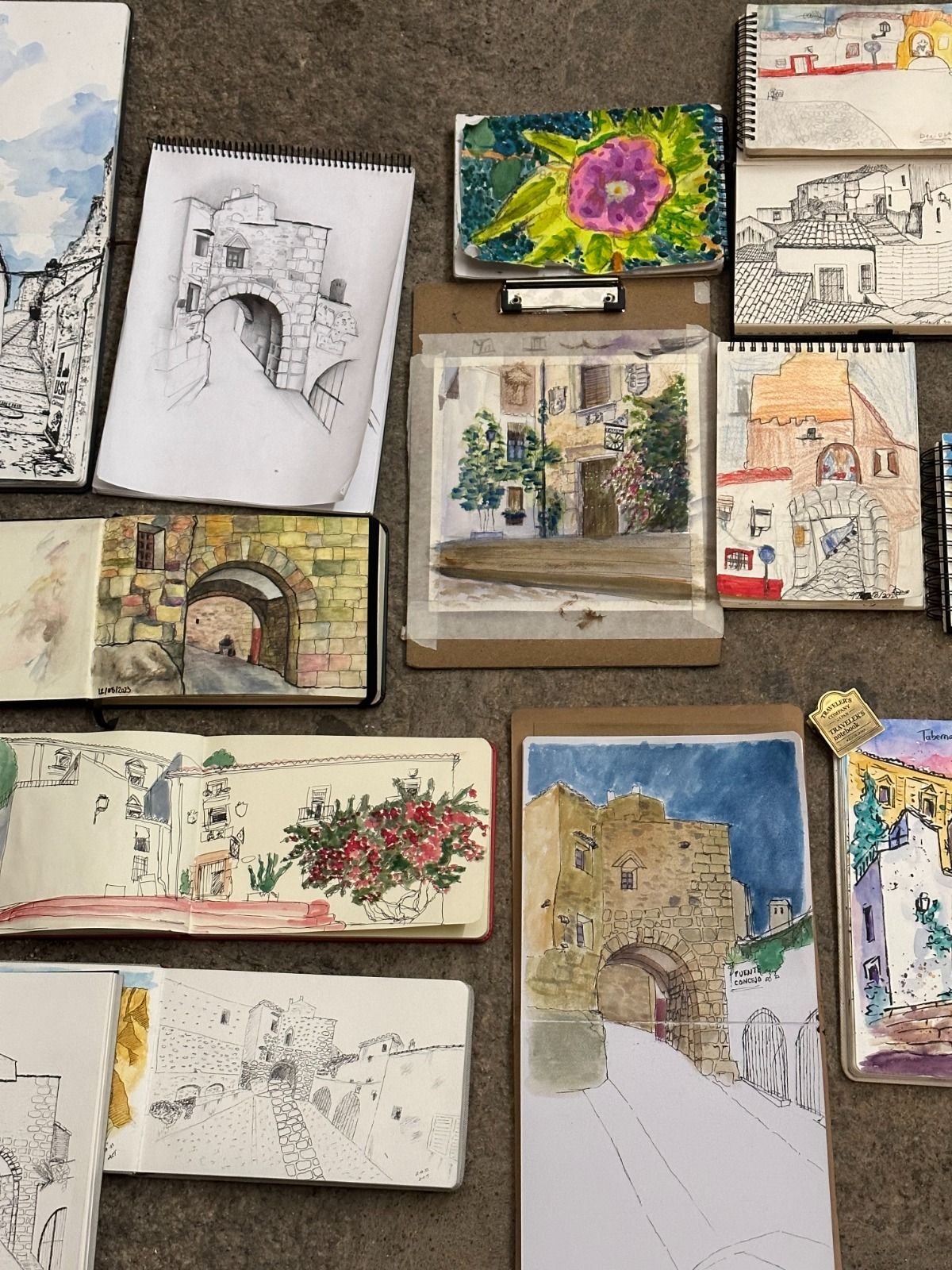 Urban Sketcher en Cáceres