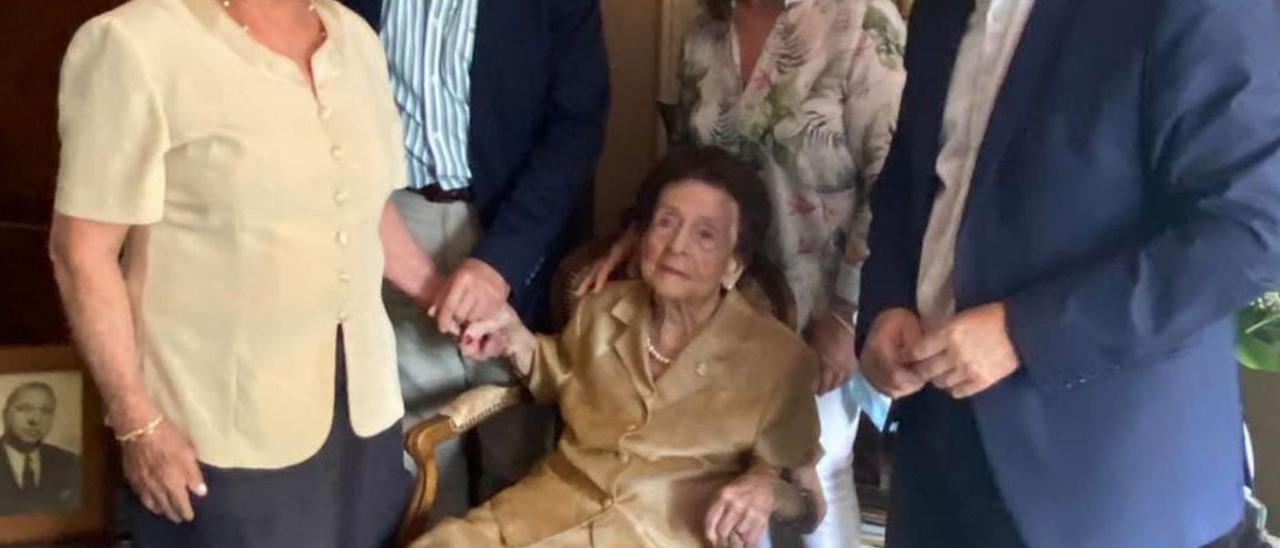 La mujer más longeva de Alzira cumple 105 años | AJUNTAMENT D’ALZIRA