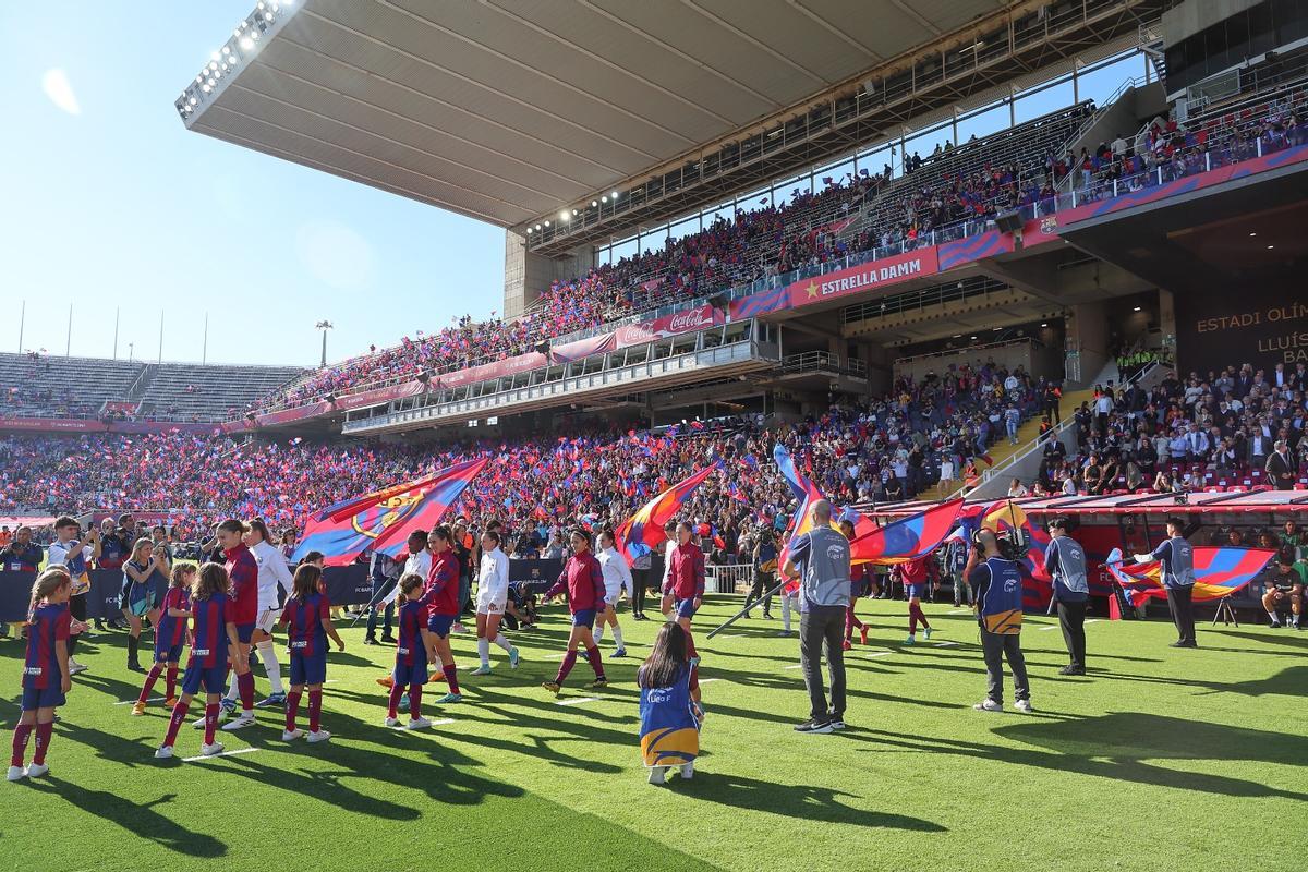 Las mejores imágenes del clásico Barcelona - Real Madrid femenino Las mejores imágenes del clásico Barcelona - Real Madrid femenino