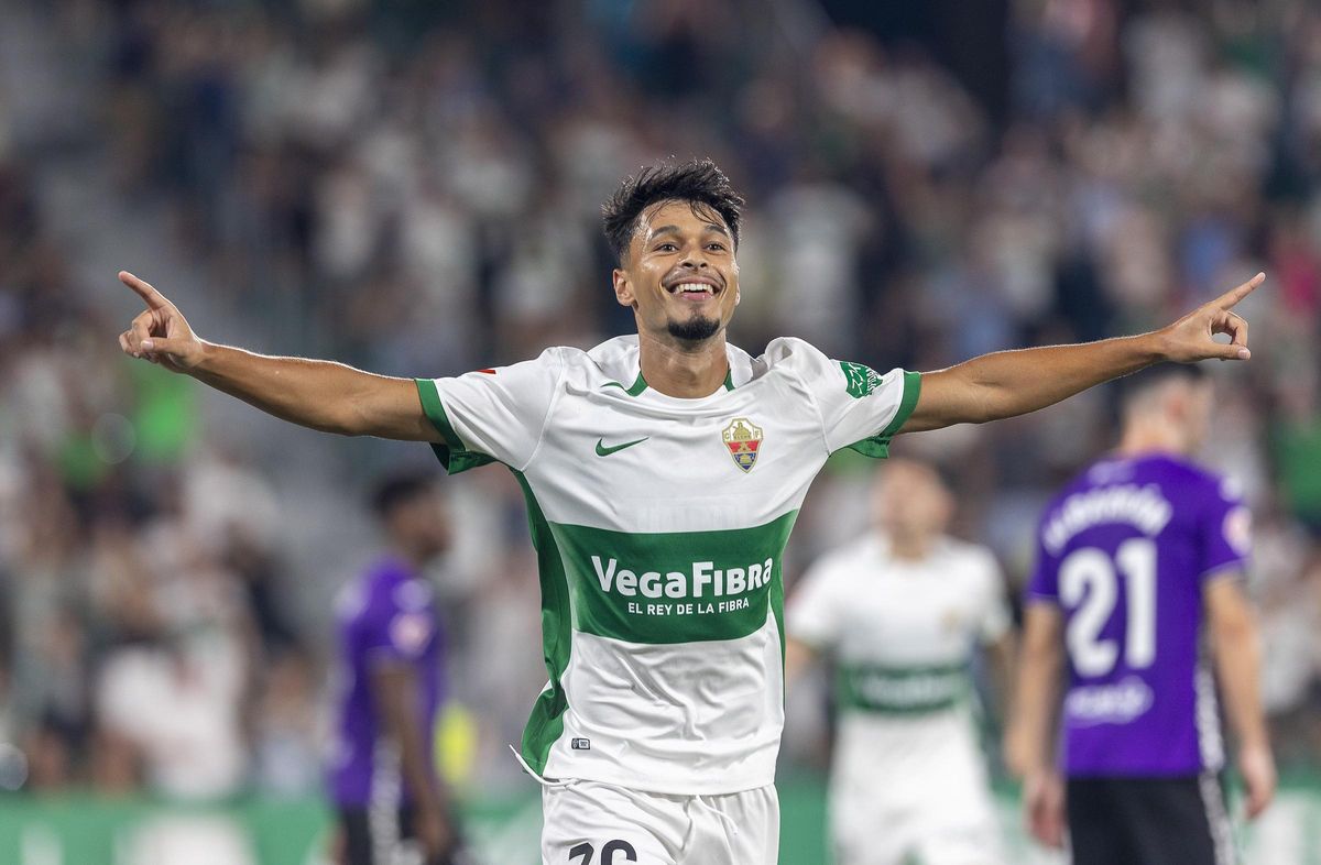 Rafa Núñez celebra el 3-0