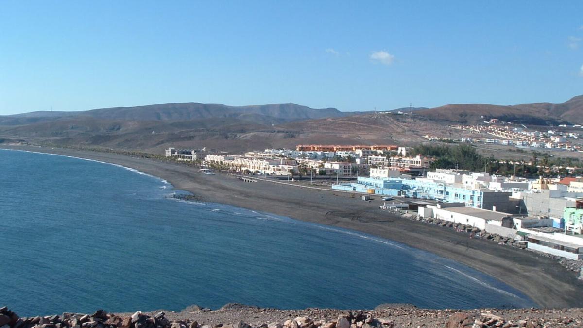 Playa de Tarajalejo, en el municipio de Tuineje.