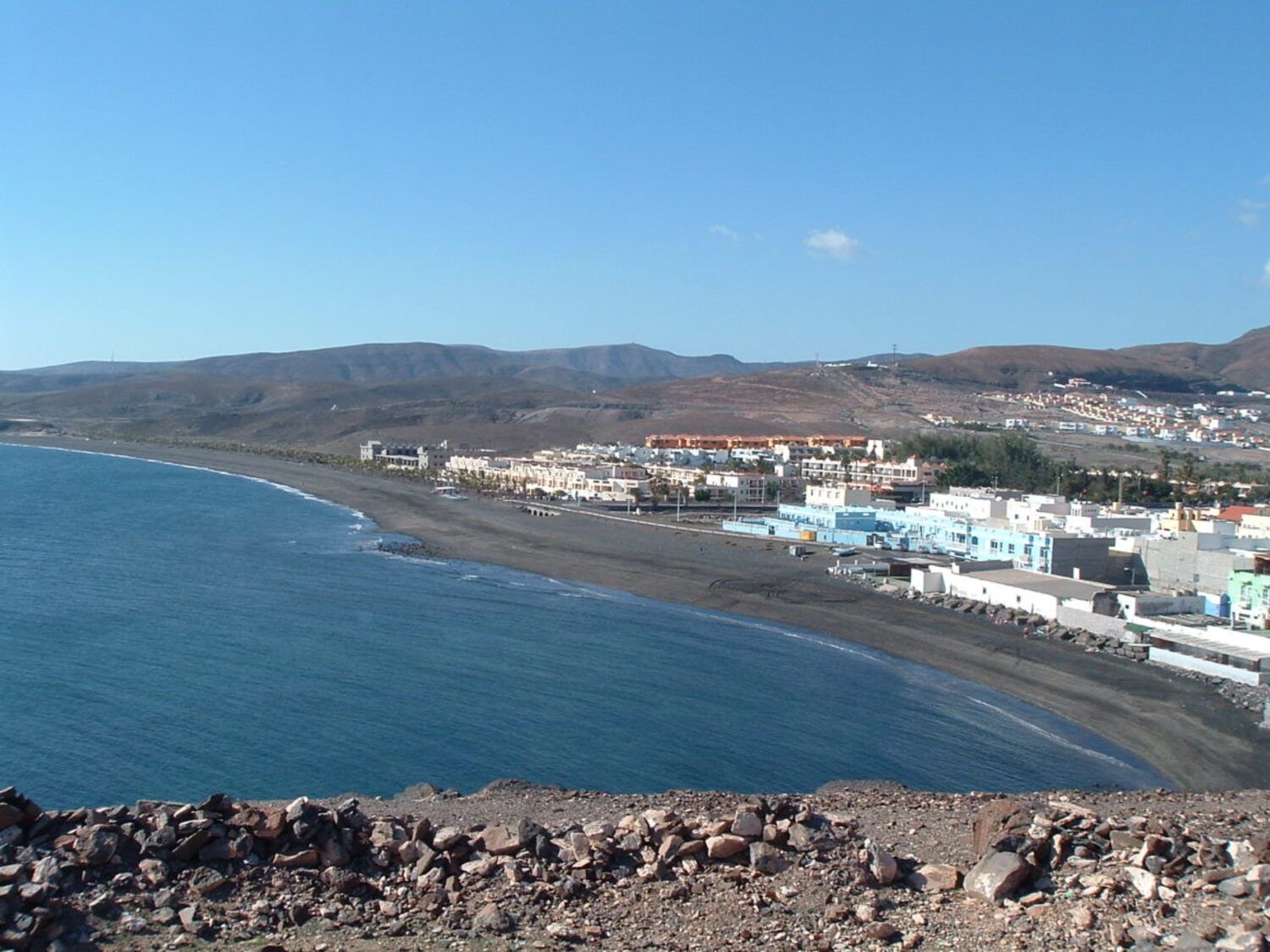 Playa de Tarajalejo, en el municipio de Tuineje.