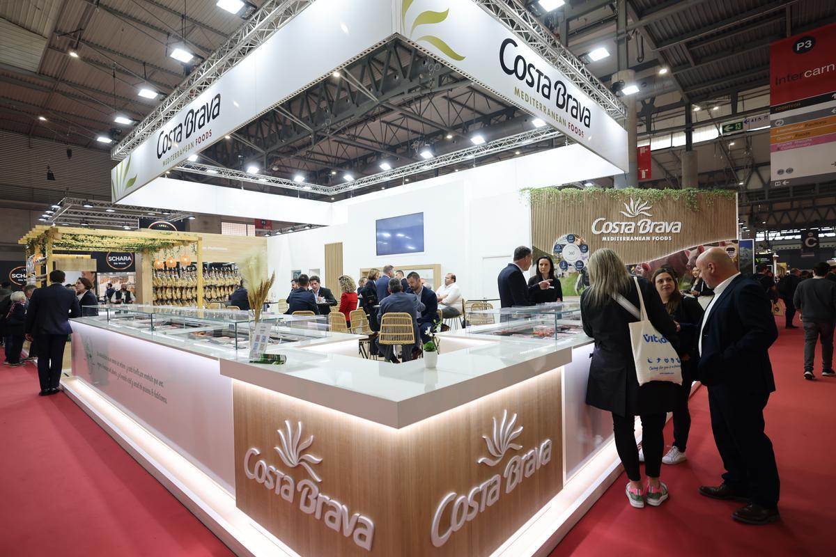 L'estand de Costa Brava Mediterranean Foods en una de les darreres edicions d'Alimentaria.