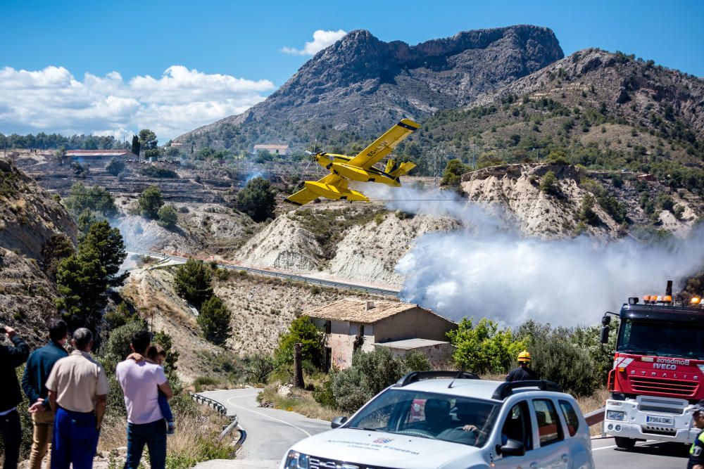 Incendio en Finestrat