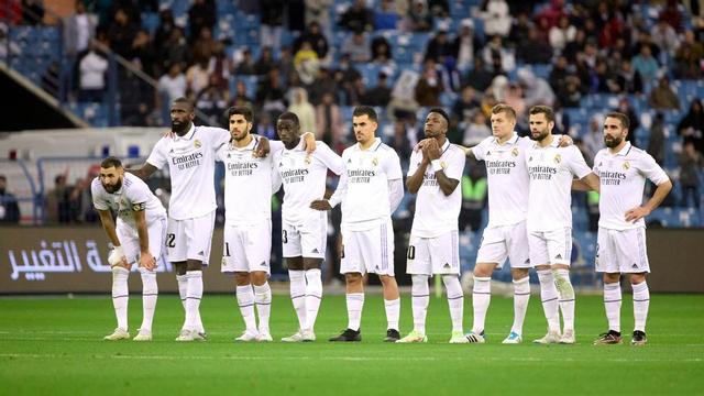 Jugadores del Real Madrid.