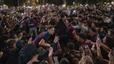 Celebració massiva a la plaça de Catalunya