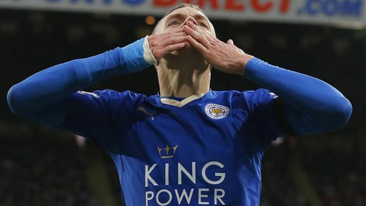 Vardy es el máximo goleador de la Premier con 15 goles