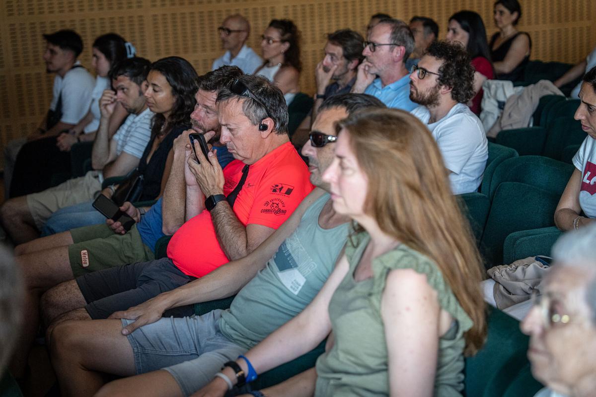 Presentación del documental 'La meta invisible' de EL PERIÓDICO, en la sede de la ONCE.