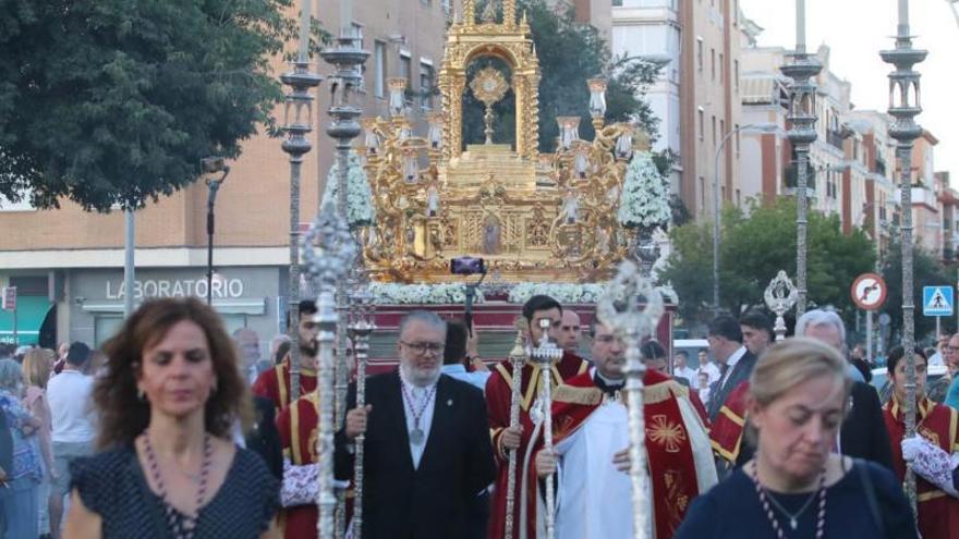 Procesión de la hermandad de la Sagrada Cena, este sábado.