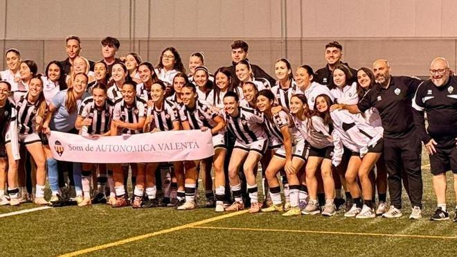Un nuevo éxito de la cantera del CD Castellón: el ascenso del filial femenino