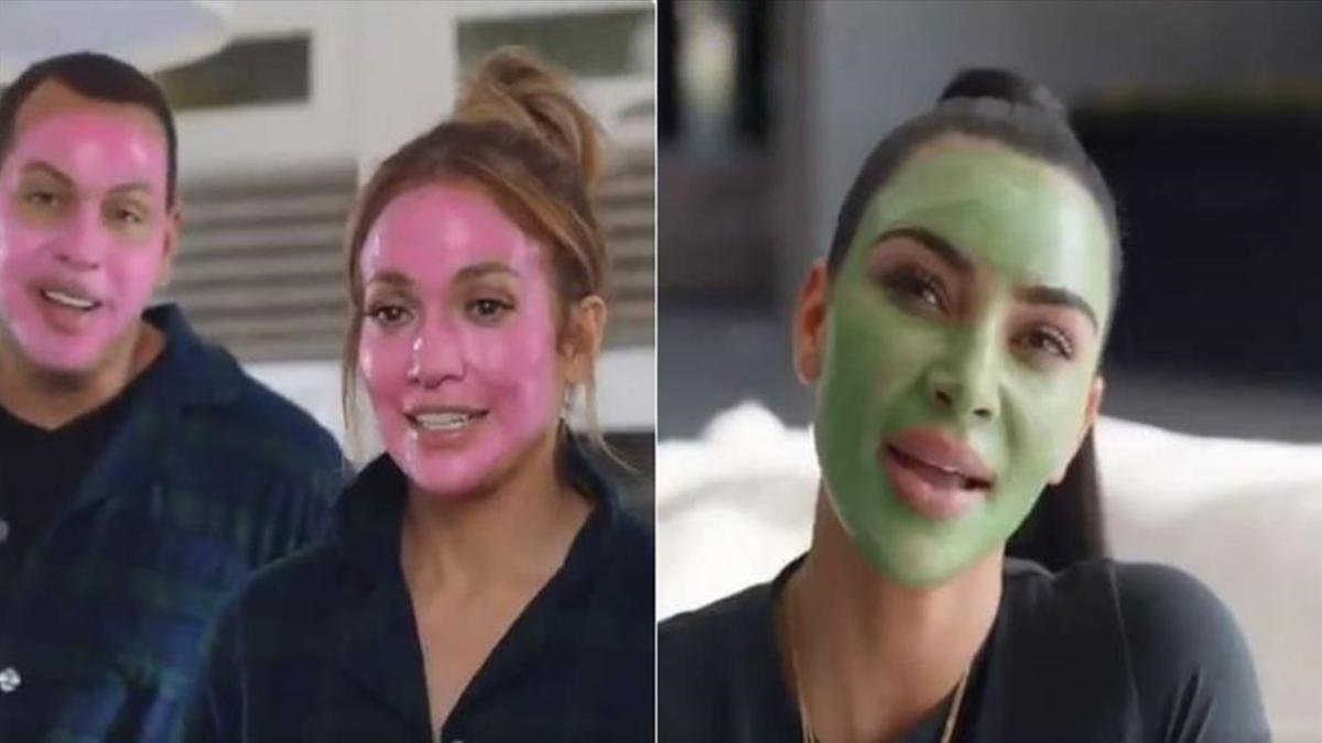 JLo y Kim Kardashian protagonizan un anuncio para Facebook