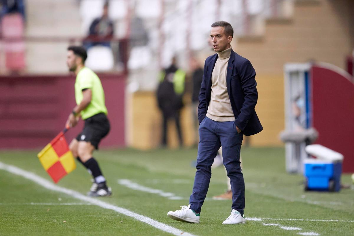 Borja Jiménez, ex entrenador del Deportivo y Mirandés entre otros. 