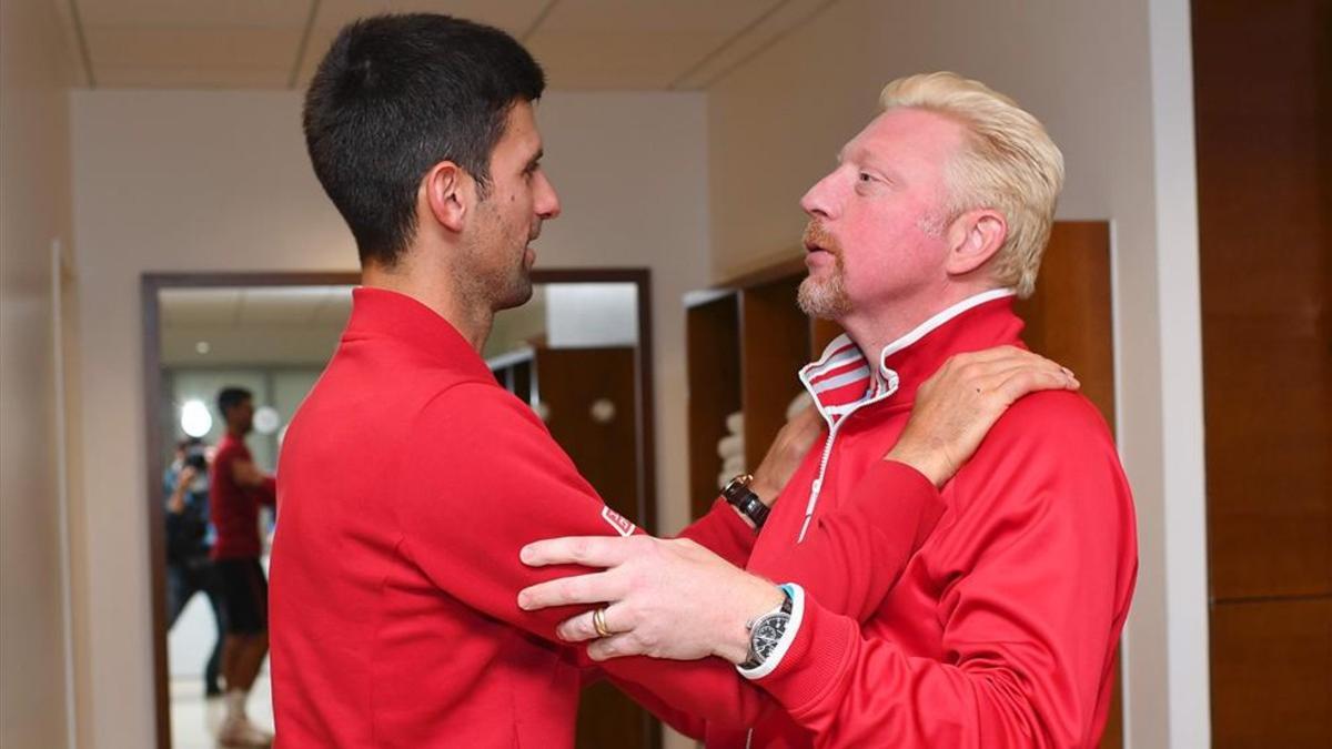 Djokovic y Becker