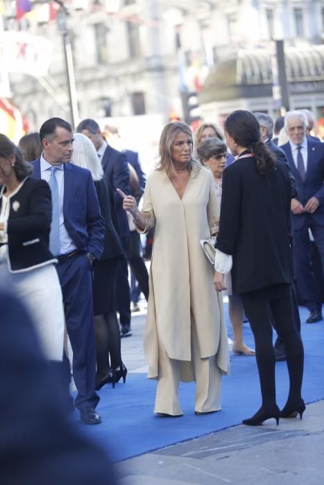 Alfombra azul de los premios "Princesa de Asturias" 2017