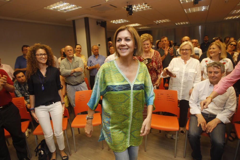 Cospedal visita València en su campaña de las primarias para presidir el PP