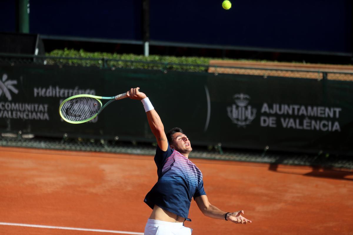 Pablo Llamas, 511 del mundo, se ha convertido en el único español en semifinales de la Copa Faulcombrige