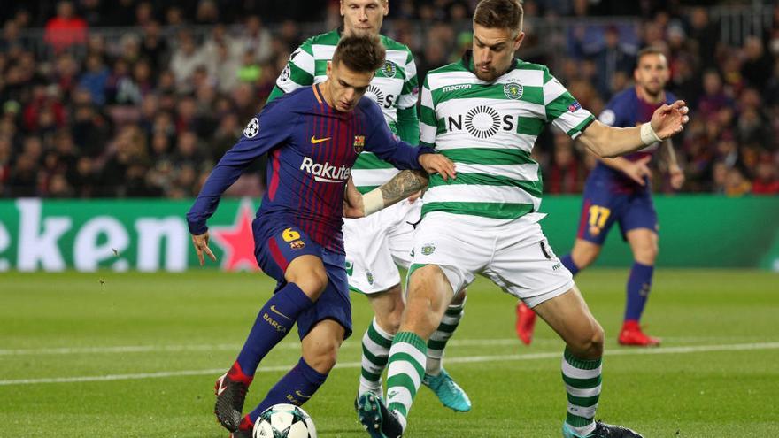 El Barça vence a un Sporting de Lisboa sin ambición y pasa invicto a octavos