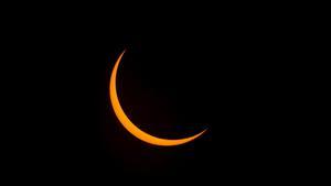 El eclipse visto desde Exmouth, Australia